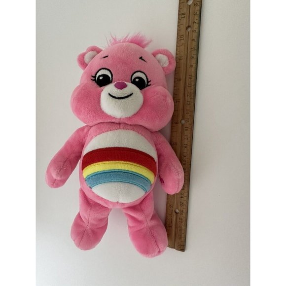 Care Bear Plush Stuffed Animals, Cheer Bear and Share Bear, Lot of 2, 9 Inches - Picture 2 of 8